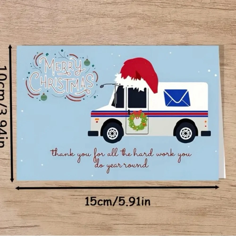 Christmas Card For Your Postal Worker-Show Your Appreciation For Their Hard Work